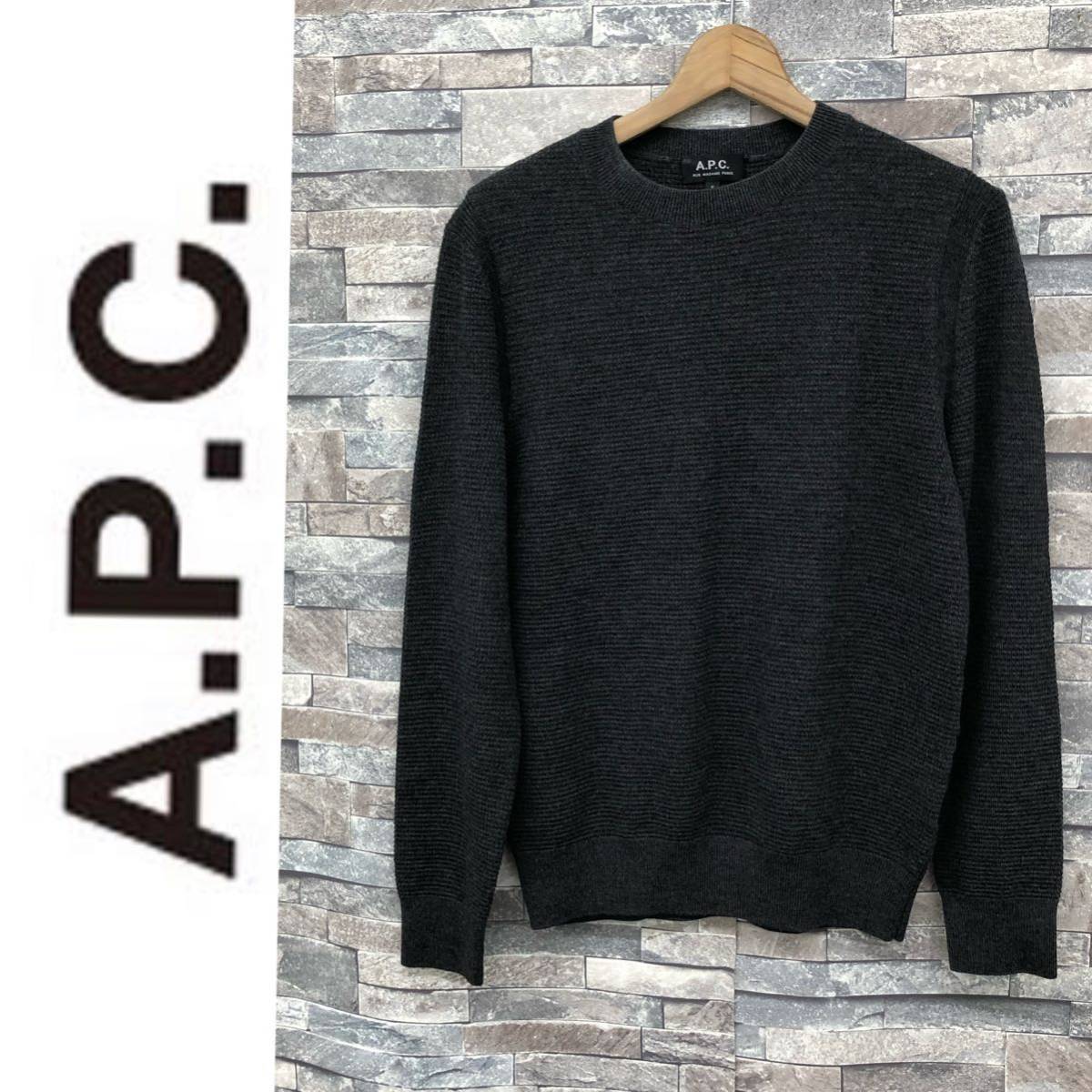 A.P.C. アーペーセー ニットセーター プルオーバー 長袖 トップス 
