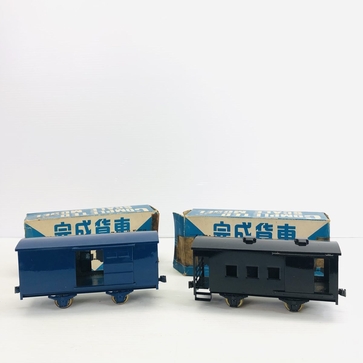 ジャンク】カツミ KTM Oゲージ 完成貨車スケールモデル/踏切/線路