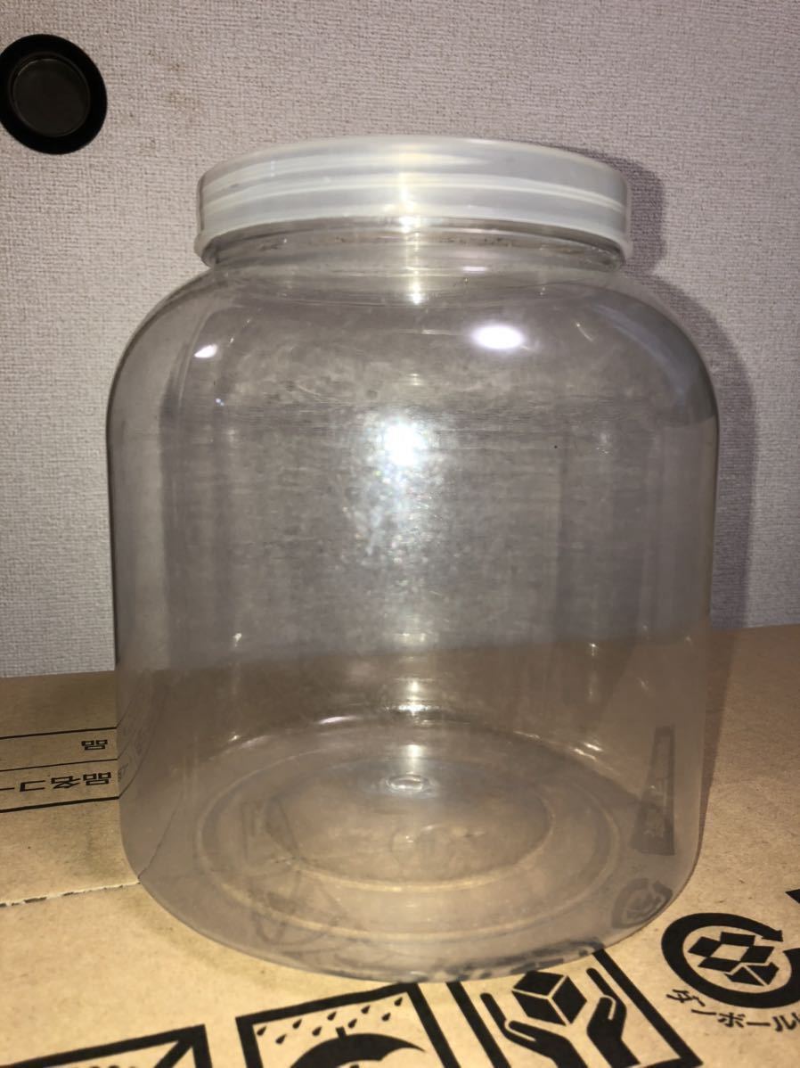 ②【中古品】3200ml×15本 クリアボトル 菌糸ボトル 菌糸ビン クリア