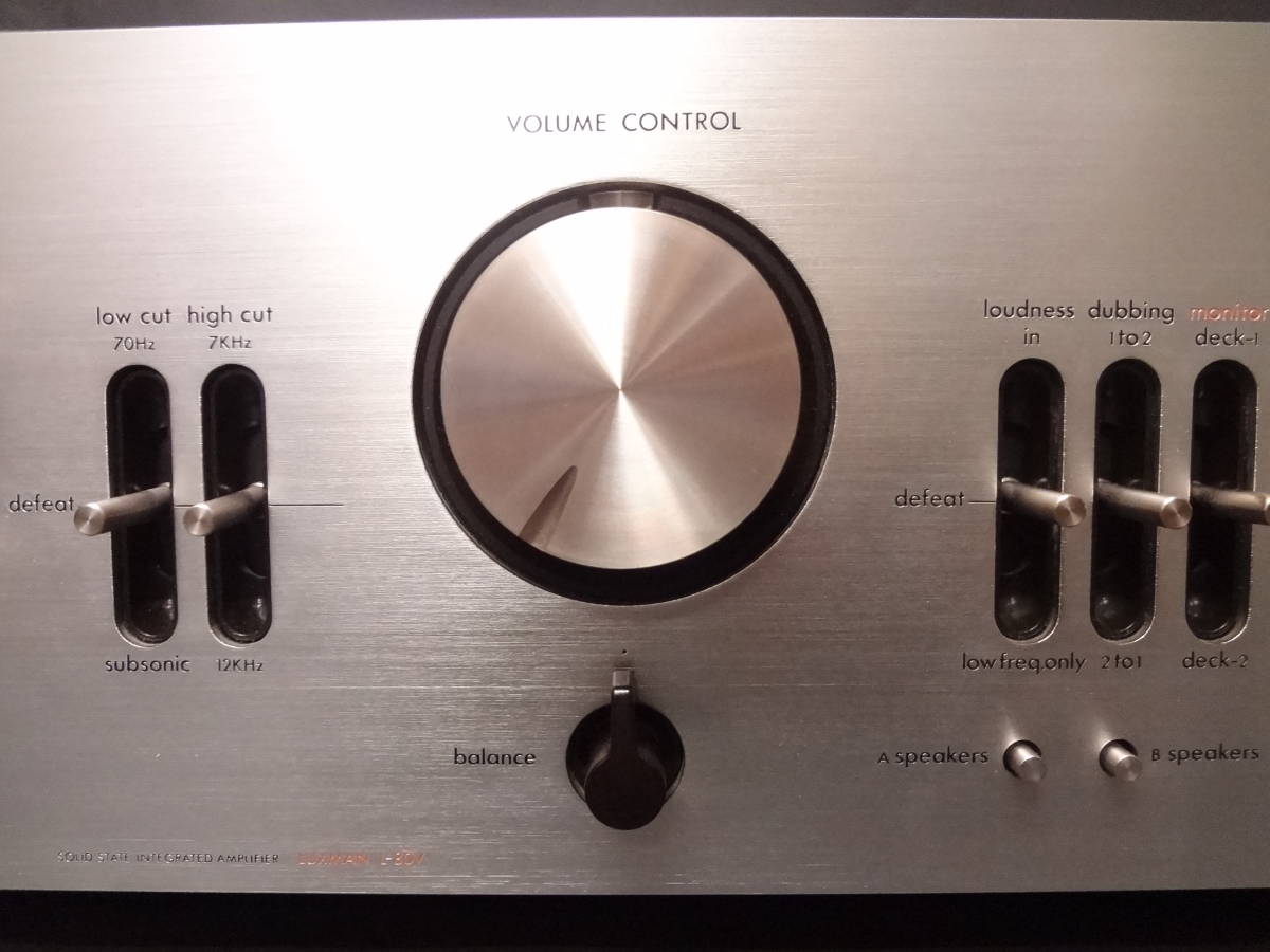 ラックスマン L-80 プリメインアンプ 現状品 オーディオ機器 LUXMAN