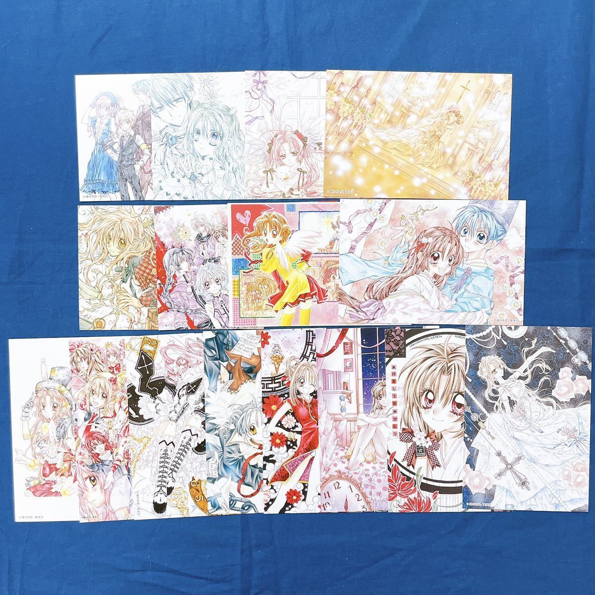 24「 種村有菜原画展~20th anniversary~ 」 ポストカード 16枚セット 24「 種村有菜原画展~20th anniversary~ 」 ポストカード 16枚セット