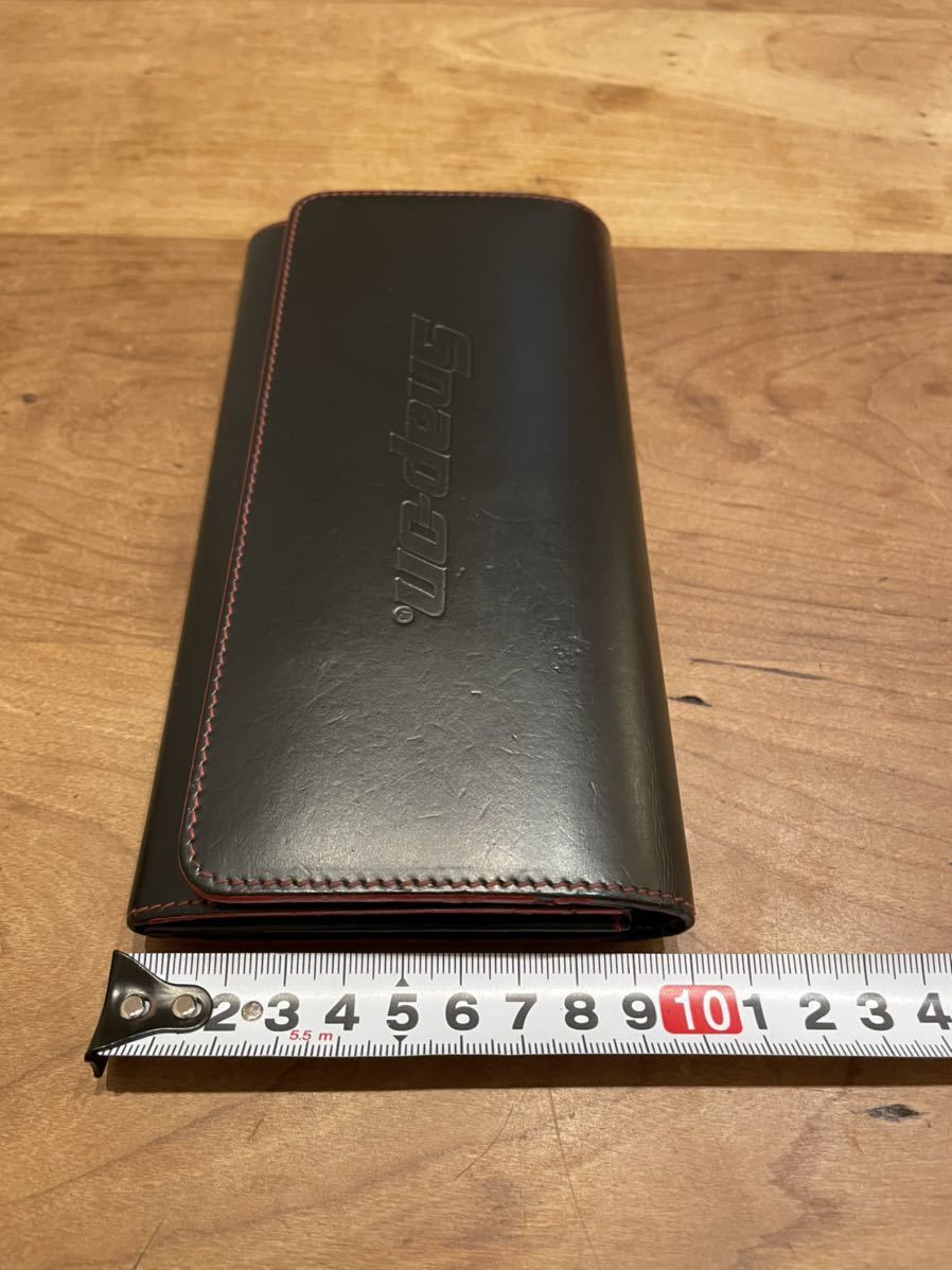 スナップオン snap-on ロングウォレット 長財布 ブラック ハーレー