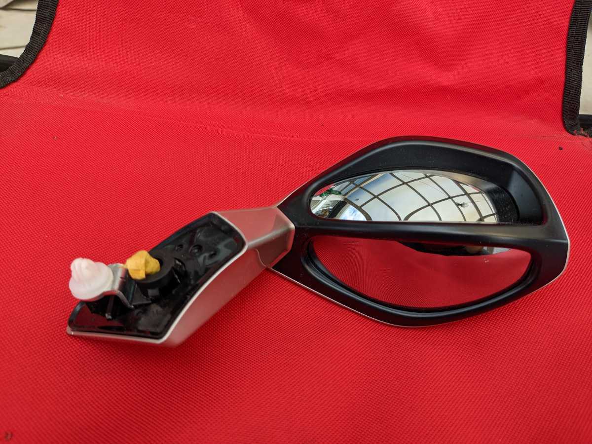 30アルファード ヴェルファイア後期 補助ミラー 新車外し スティールブロンドメタリック（4X1）送料無料！！ キノコミラー_2