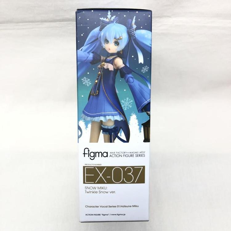 1円～】【未開封】figma ．EX 037 雪ミク Twinkle Snow ver. Snow