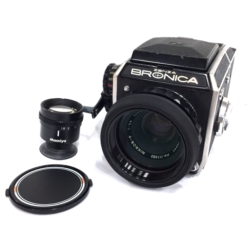 Bronica Zenza 6x6 Camera Film Medium Format | Nikkor-P S2A 75mm EC