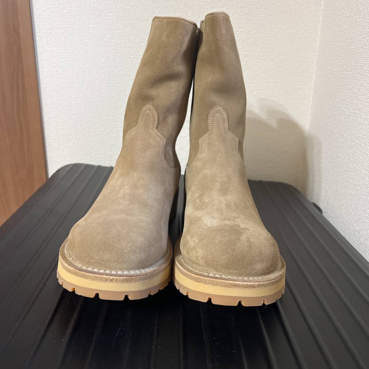 新品未使用】nonnative ノンネイティブ サイドジップブーツ ベージュ 