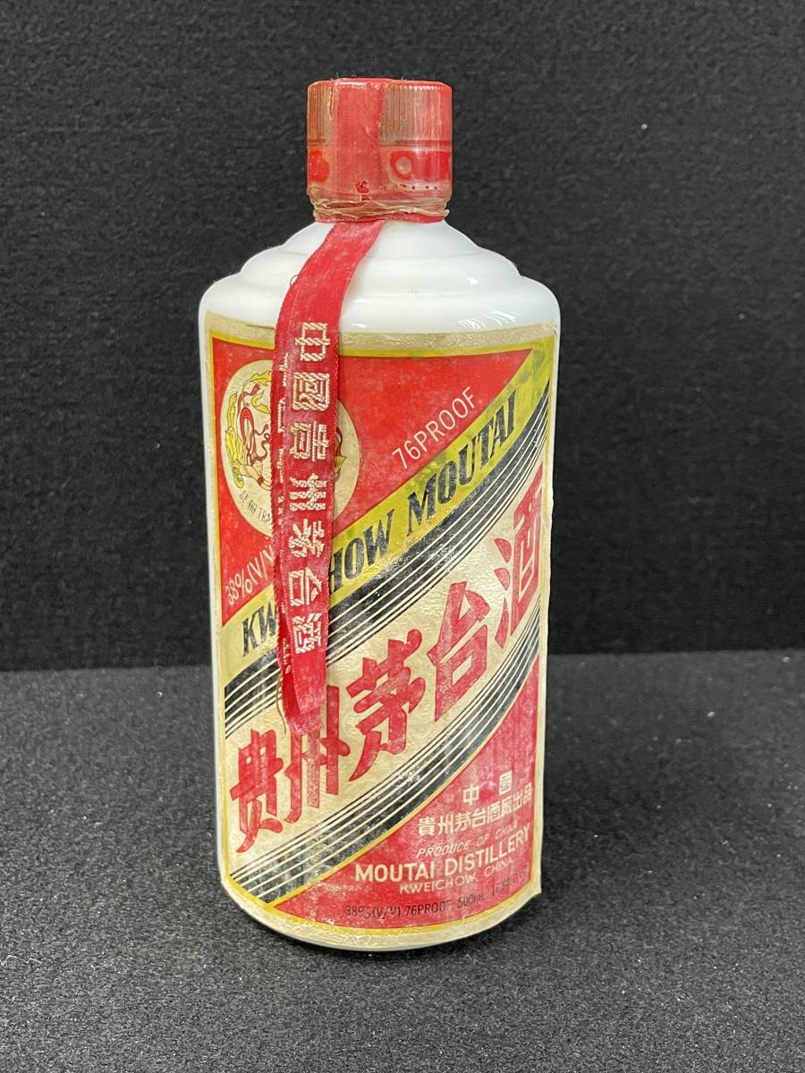 KF0409-17I 貴州茅台酒 天女ラベル 500ml 38％ 総重量940.0g KWEICHOW