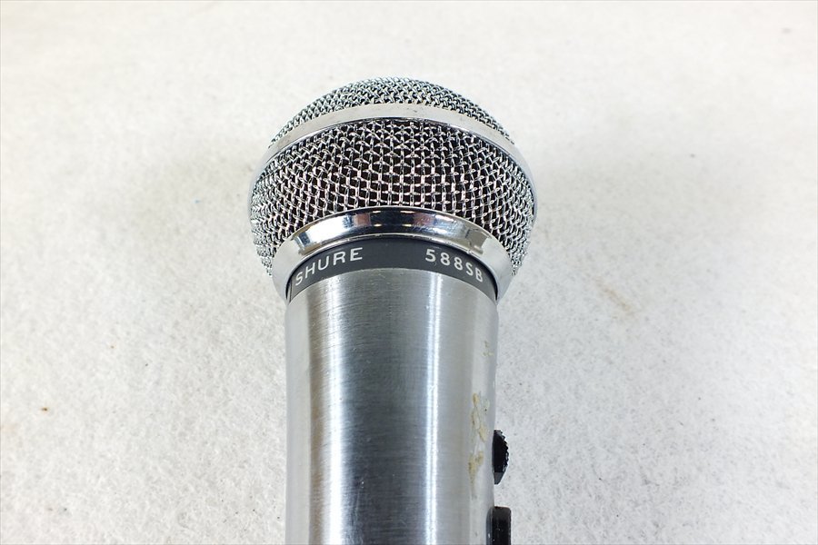 SHURE マイク 588SB 中古