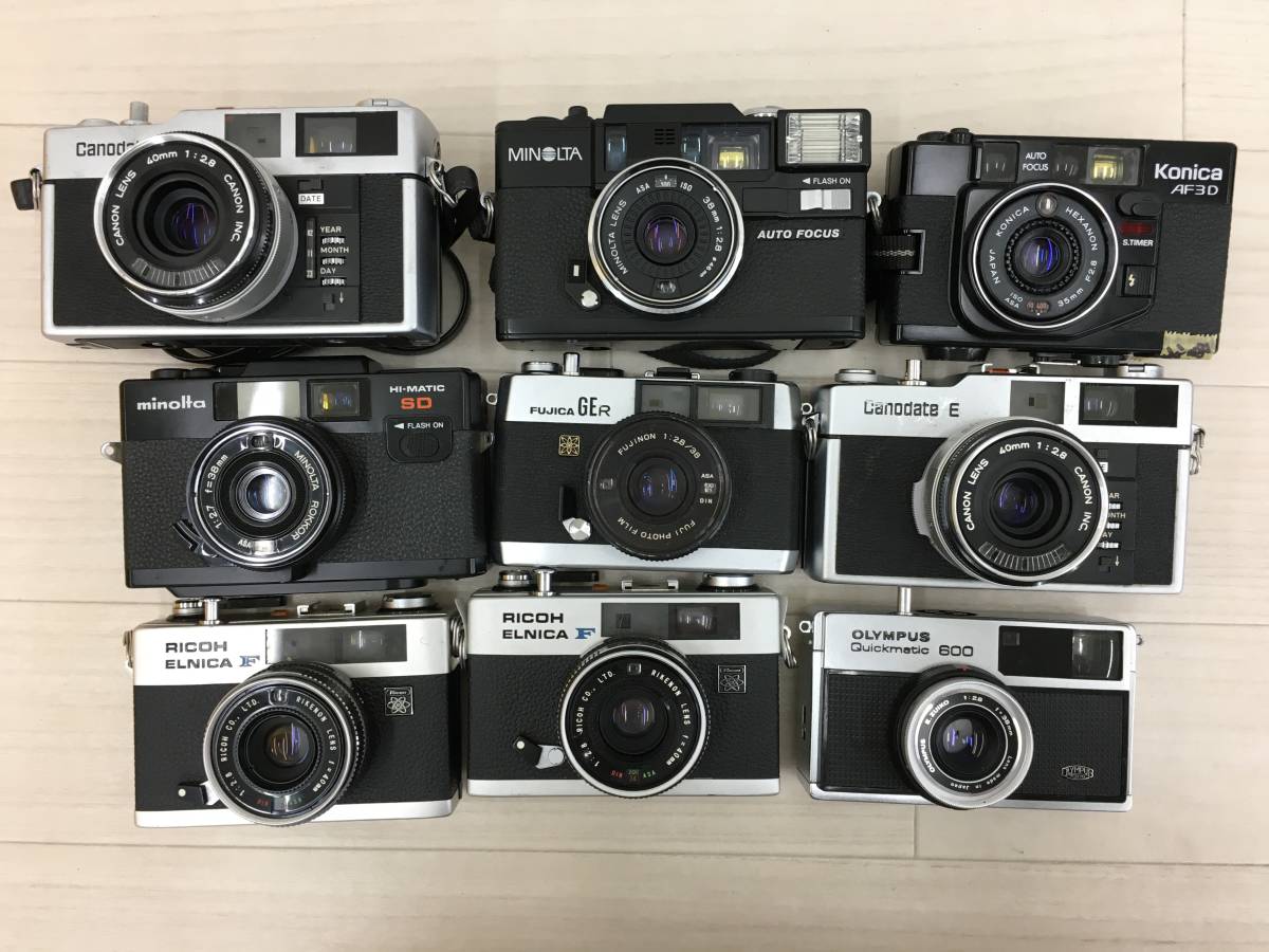 ジャンク フィルムカメラ コンパクトデジタルカメラ フィルムカメラ
