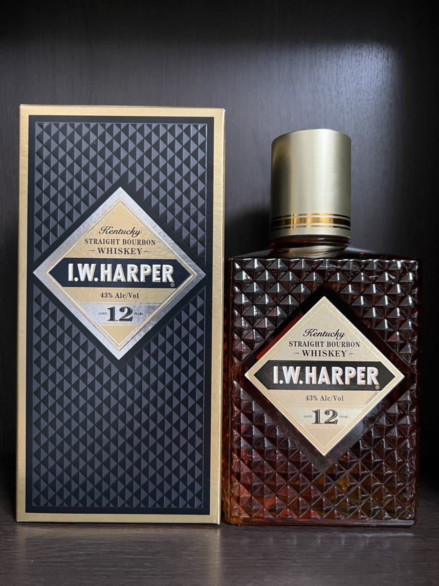 未開封】I.W. HARPER IWハーパー 12年 バーボン ウイスキー 終売
