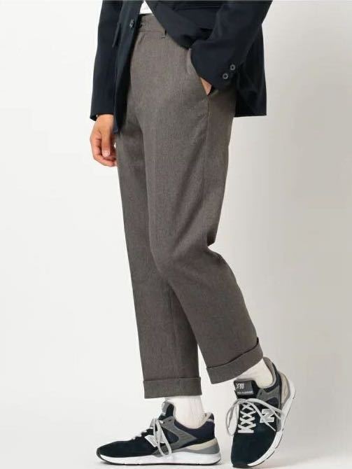 【本物保証，安い】 NEW BALANCE &times; BEAMS PLUS / 別注 9分丈 トラウザーズ(ボトムス)｜売買されたオークション情報、yahooの商品情報をアーカイブ公開 - オークファン 男性用