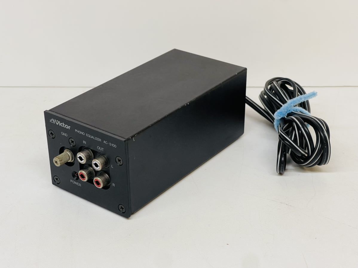 オーディオ機器 【動作確認済み】 Victor AC-S100 フォノ イコライザー
