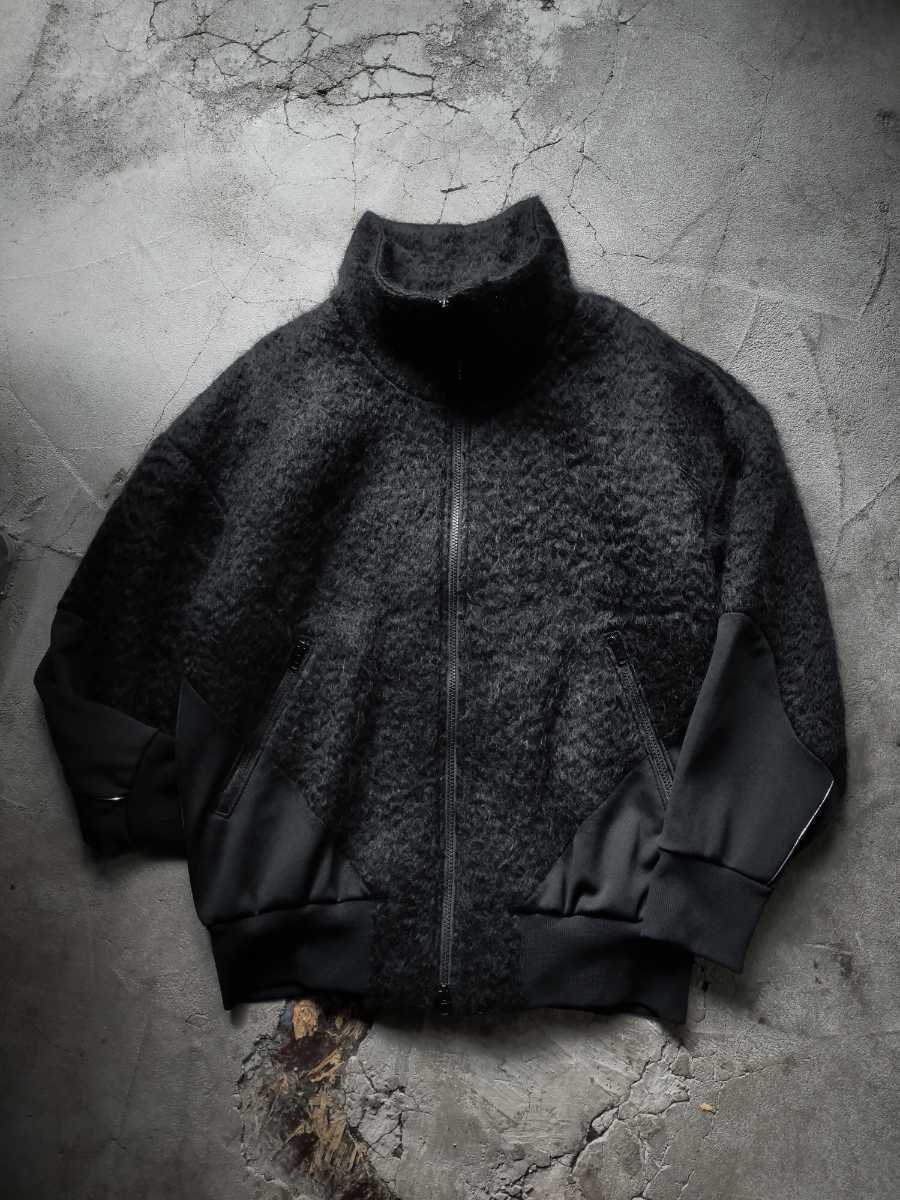 21AW【極美品】BASE MARK モヘアブルゾン S 日本製 WAVE SHAGGY 