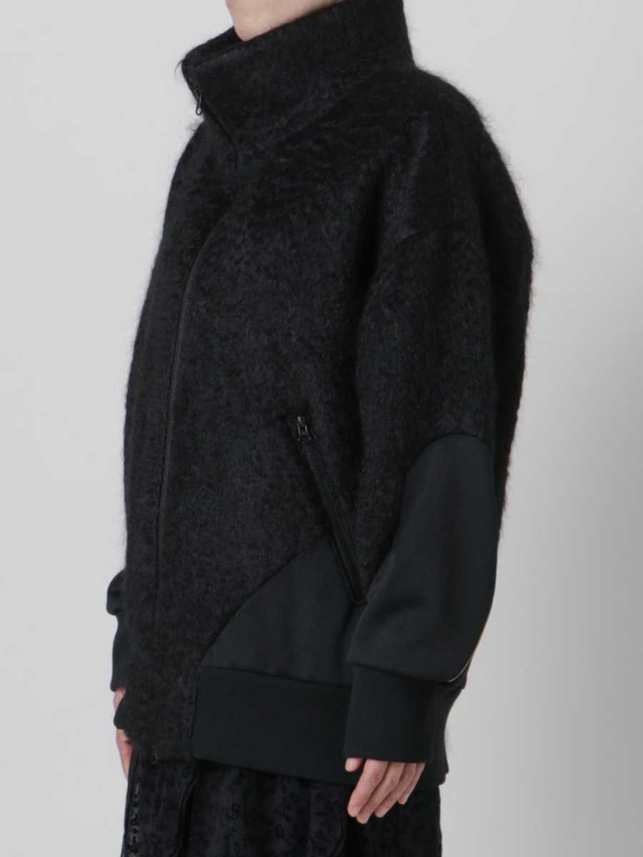 21AW【極美品】BASE MARK モヘアブルゾン S 日本製 WAVE SHAGGY 
