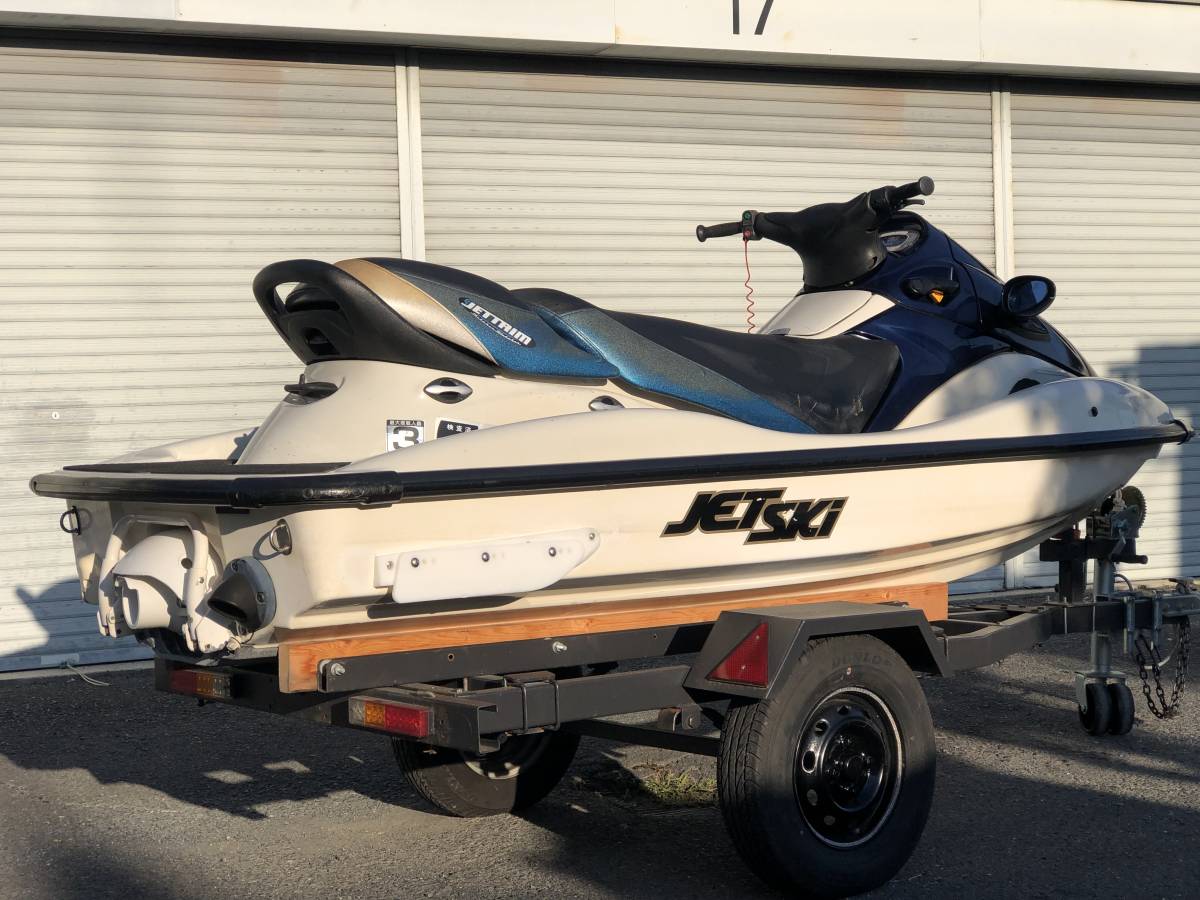 Kawasaki カワサキ STX-1100 15fフード 検査あり トレーラー付き 