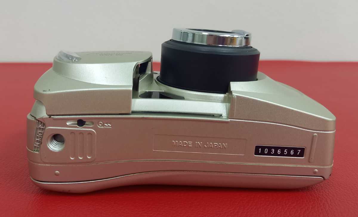 カメラ 美品 OLYMPUS μ mju ZOOM WIDE 80 コンパクトフィルム