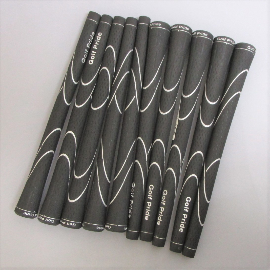 ゴルフプライド DAライトラバー 37g M60X 10本組 Golf Pride ラインあり ブラック 軽量 10本セット 