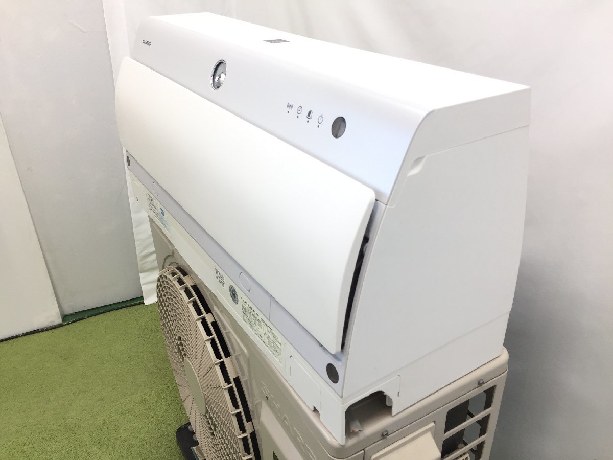 2020年製 美品 SHARP シャープ エアコン AY-L56X2 おもに18畳用 冷房5.6