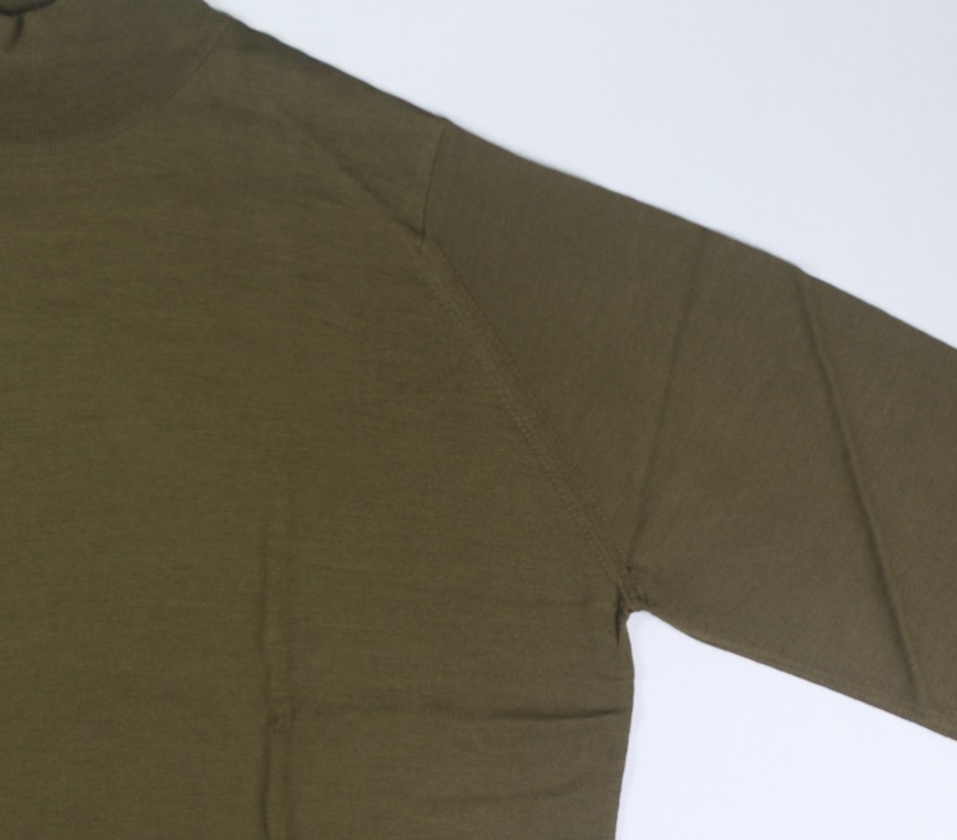 新品 John Smedley ジョンスメドレー 最高級メリノウール Lサイズ