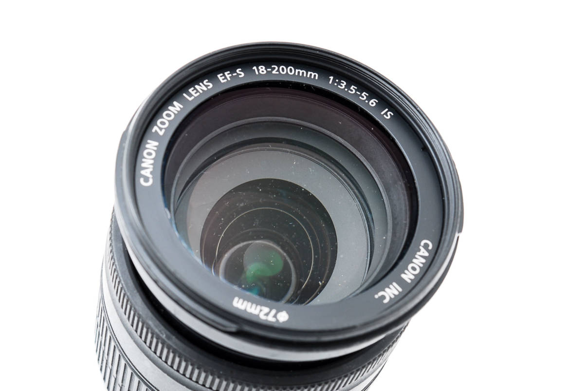 CANON ZOOM LENS EF-S 18-200mm F3.5-5.6 IS キャノン カメラ レンズ