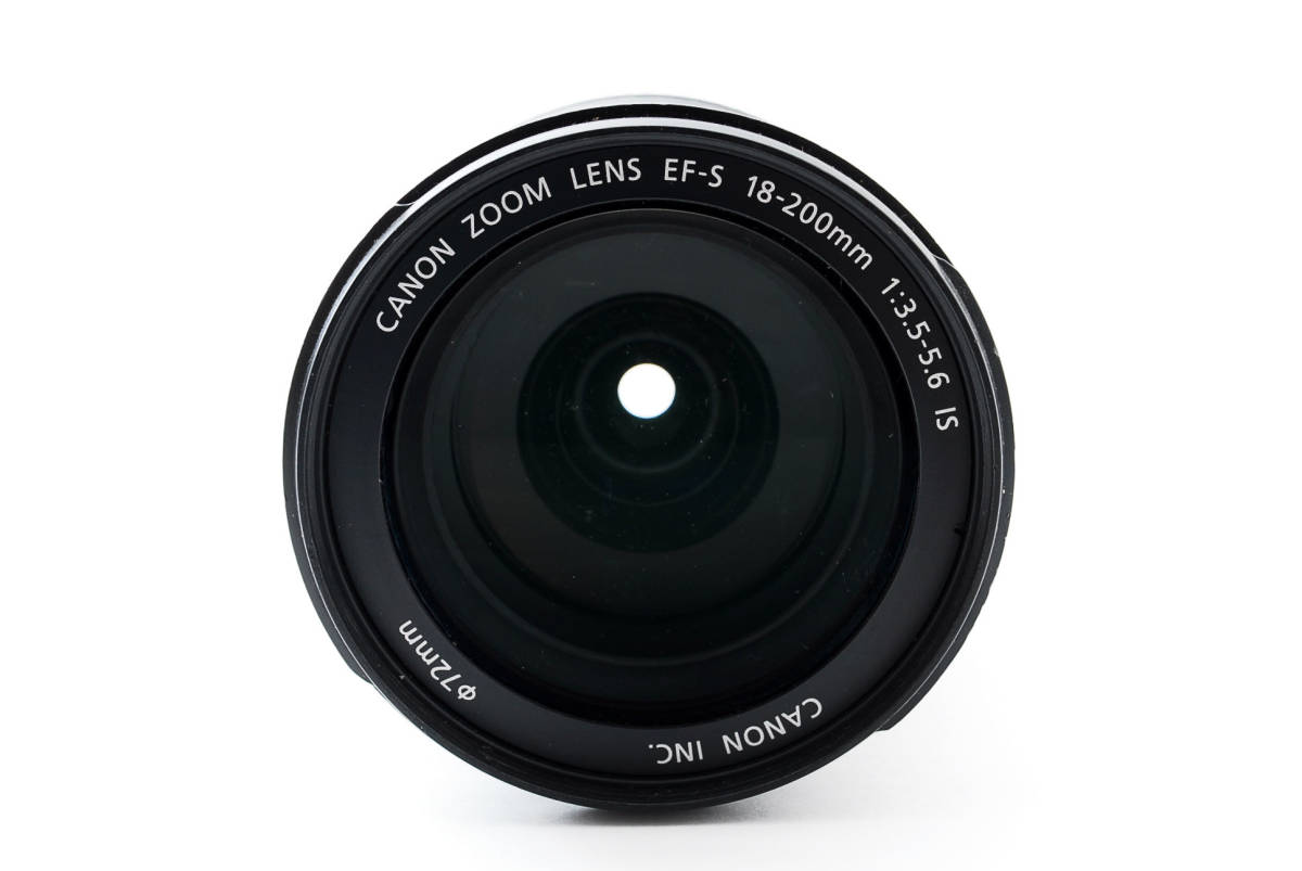 CANON ZOOM LENS EF-S 18-200mm F3.5-5.6 IS キャノン カメラ レンズ