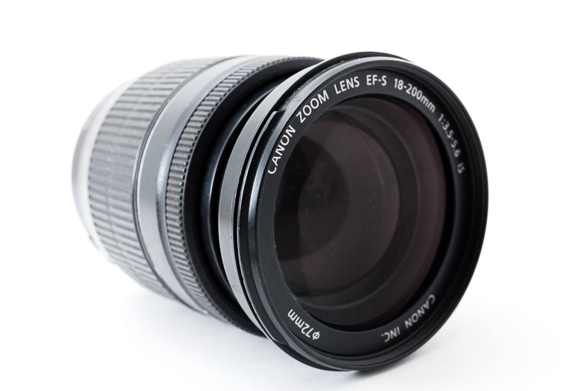 CANON ZOOM LENS EF-S 18-200mm F3.5-5.6 IS キャノン カメラ レンズ