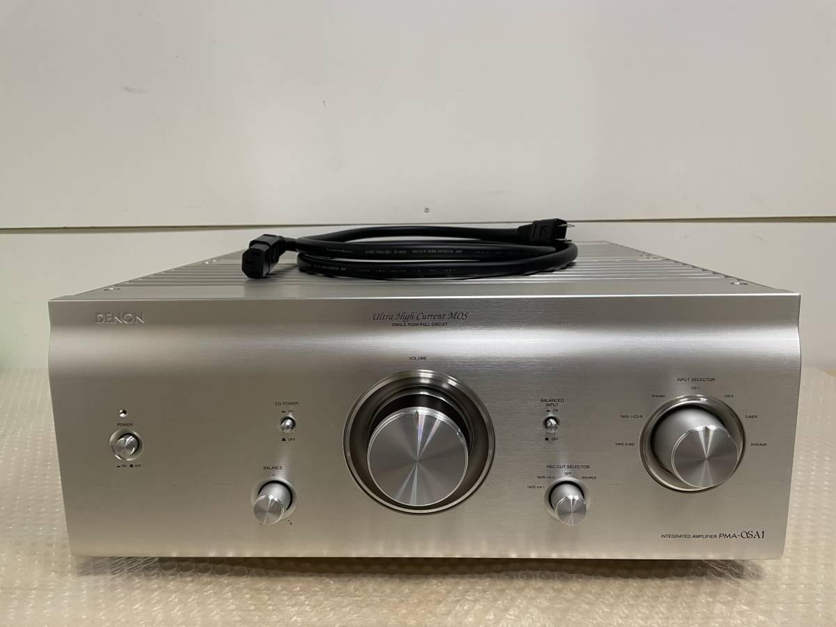 豊富な，新品 DENON/デノン/PMA-SA1/プリメインアンプ/音響機器/(DENON)｜売買されたオークション情報、yahooの商品情報をアーカイブ公開 - オークファン DENON