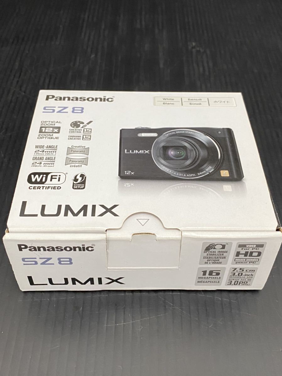 動作確認済みパナソニック LUMIX DMC-SZ8 デジタルカメラ