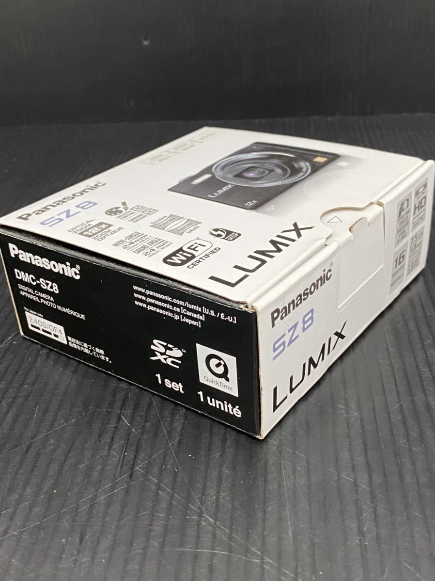 動作確認済みパナソニック LUMIX DMC-SZ8 デジタルカメラ
