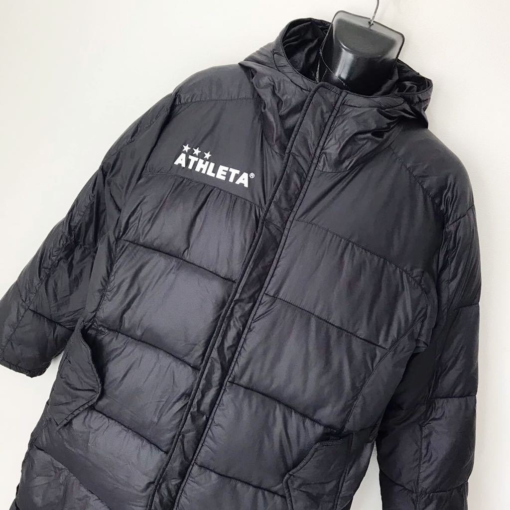 美品☆ATHLETA/アスレタ☆ダウンコート☆ベンチコート/パーカー/中綿 