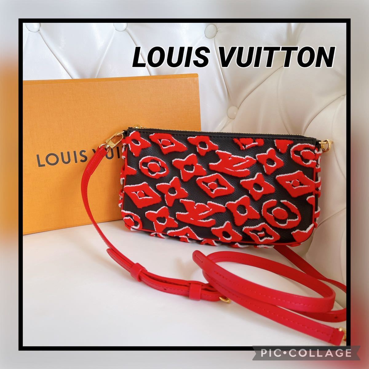○未使用品！○LOUIS VUITTON LVxUF ポシェット アクセソワール M45548  