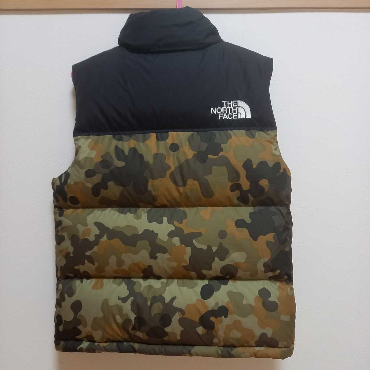 THE NORTH FACE ヌプシ ダウンベスト ウッドランド NORTH FACE THE 