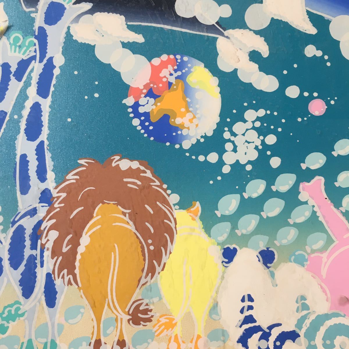 おかもとみわこ さんの シルクスクリーン（マンボウ） おかもとみわこ