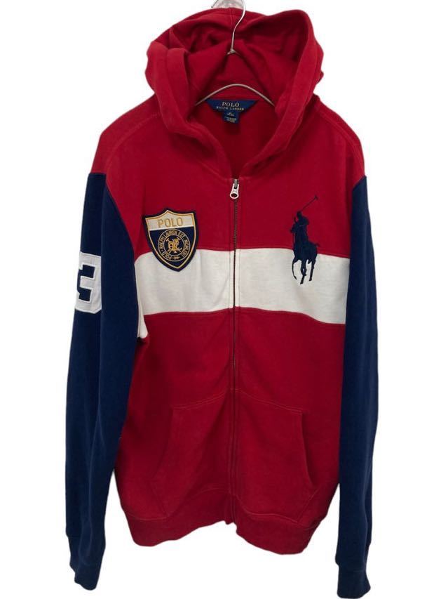 POLO RALPH LAUREN ラルフローレン パーカー ビックポニー 刺繍ロゴ