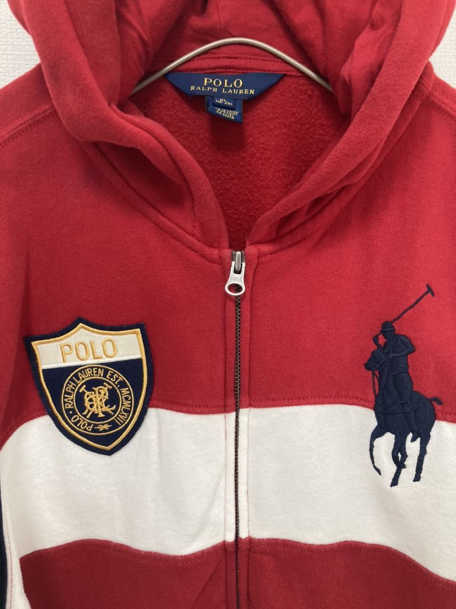 POLO RALPH LAUREN ラルフローレン　パーカー　ビックポニー　刺繍ロゴ　ジップアップパーカー スウェット ビッグポニー ビッグロゴ　XL RALPH LAUREN ラルフローレン 海外ブランド・ファッション通販 KING (ポロ・ラルフローレン)