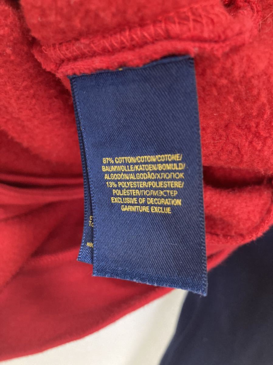 POLO RALPH LAUREN ラルフローレン　パーカー　ビックポニー　刺繍ロゴ　ジップアップパーカー スウェット ビッグポニー ビッグロゴ　XL RALPH LAUREN ラルフローレン 海外ブランド・ファッション通販 KING (ポロ・ラルフローレン)