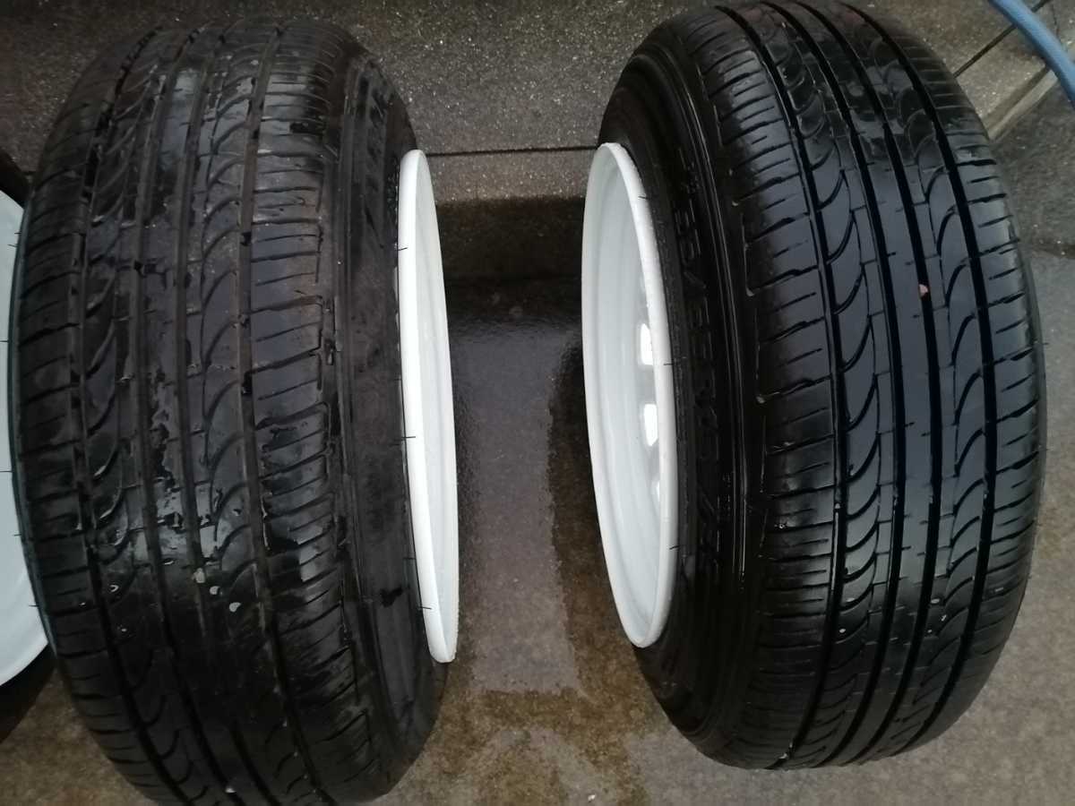 リオン 13インチ てっちん 7J+25 155/65r13 13インチ 鉄っちんホイール