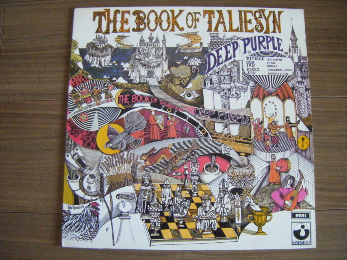 ☆[英原盤] Deep Purple 2nd真正初回美品/Sold in UK4行書,EMI LOGO無 