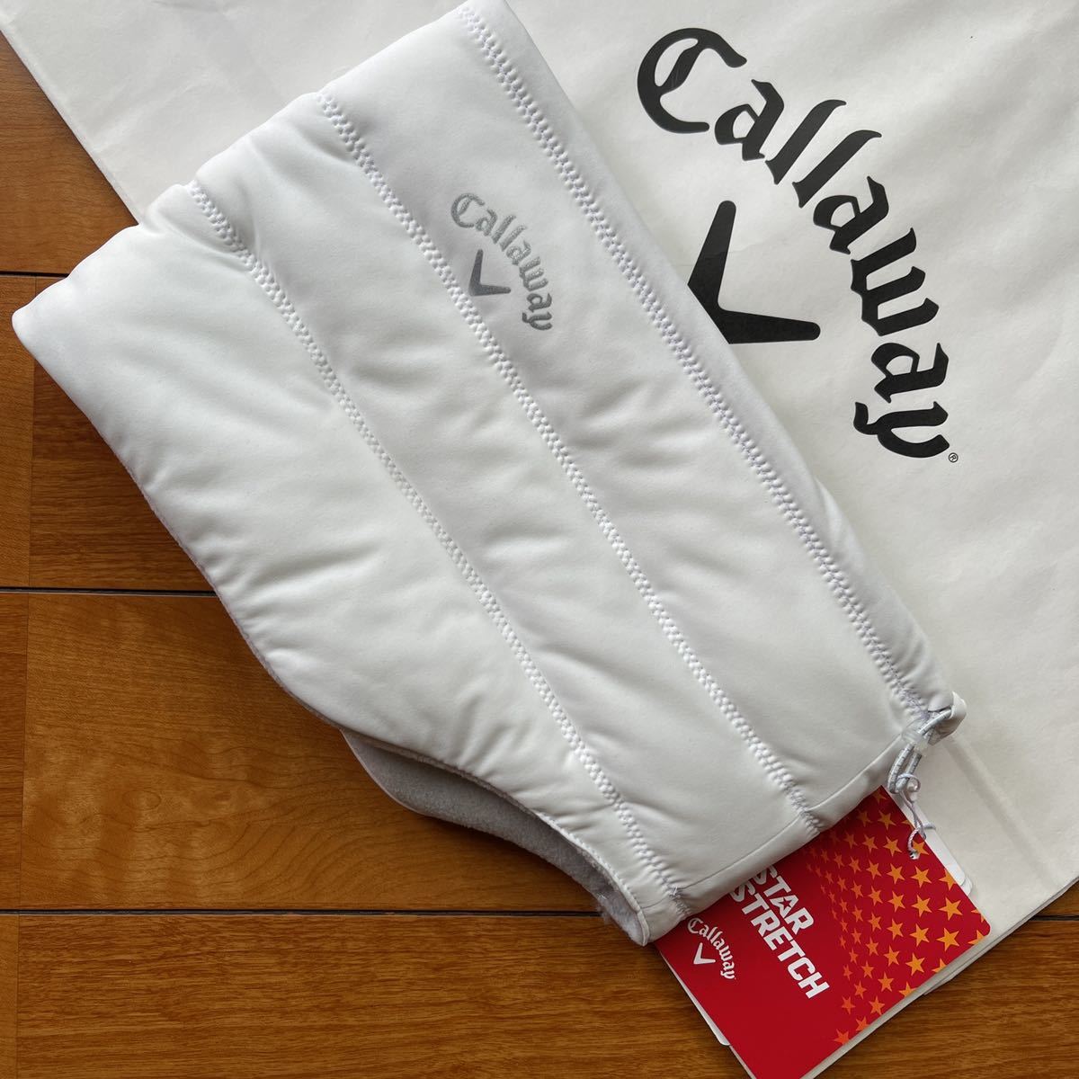 送料無料Callaway GOLFキャロウェイWINTER中綿ネックウォーマーSTERSTRETCH撥水透湿防風8WAYストレッチ保温フリースライナーunisex新品