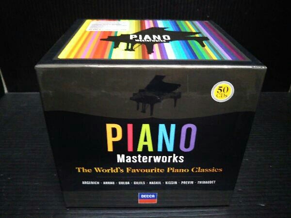Piano Masterworks PIANO - Favourite Classics 0 World's BOX 佐S6940即決ピアノ・マスターワークス50CD MASTERWORKS 50CD The Worlds CD Classics(50CD