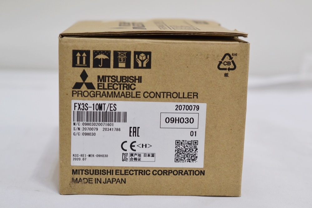 ◆未使用！三菱電機 シーケンサ FX3S-10MT/ES (2020年製)