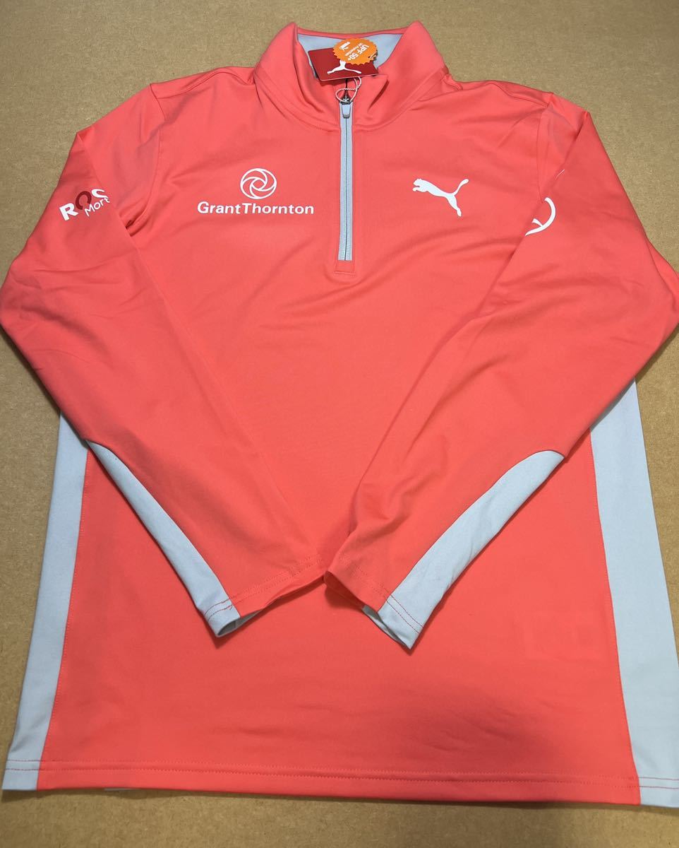 セール，新品 US プーマコブラゴルフ Puma Gamer Golf 1/4 Zip 日本未発売(プーマ)｜売買されたオークション情報、yahooの商品情報をアーカイブ公開 - オークファン シャツ