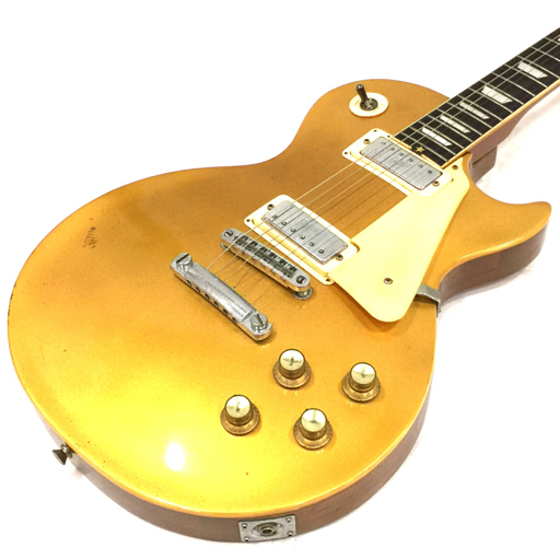 グレコ エレキギター レスポール Les Paul ゴールドカラー 金色 