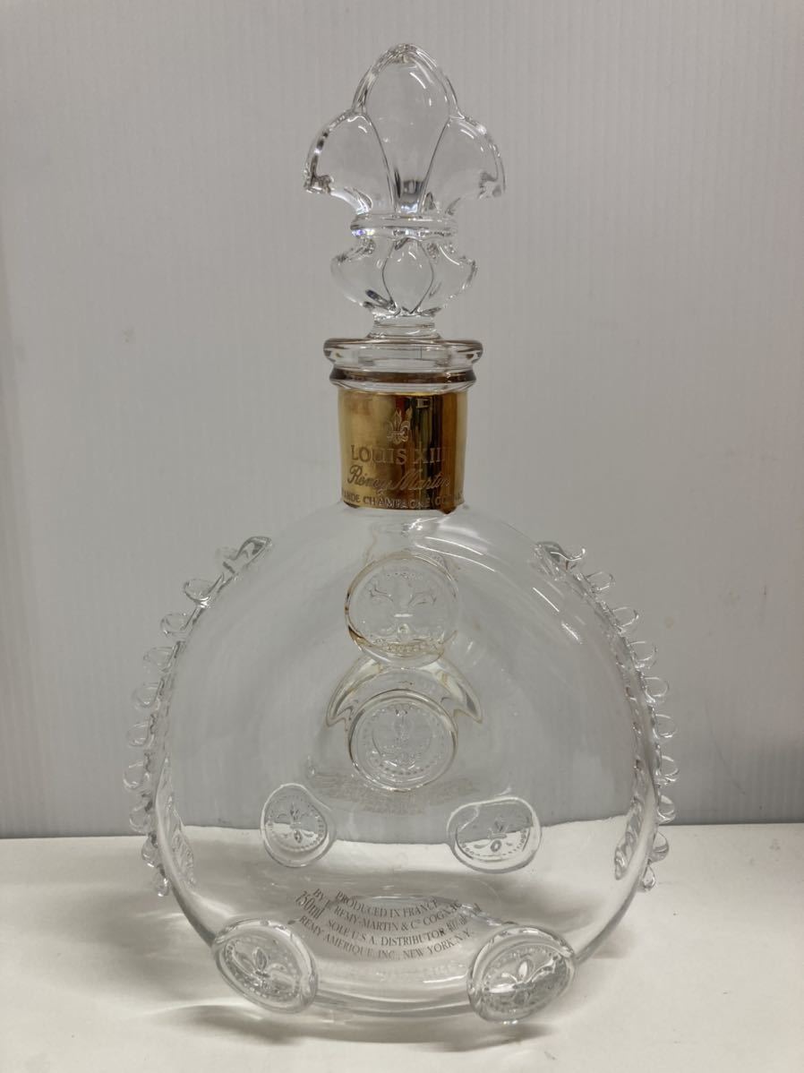 【高品質，最新作】 レミーマルタン LOUIS XIII ルイ13世 GRANDE CHAMPAGNE バカラ 空き瓶 ブランデー(レミーマルタン)｜売買されたオークション情報、yahooの商品情報をアーカイブ公開 - オークファン コニャック