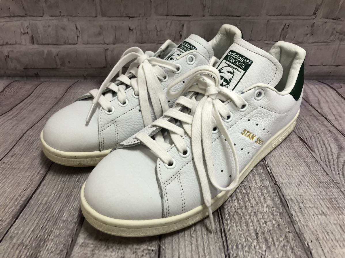 超激得，大人気 s71005-5340 adidas アディダス STAN SMITH CQ2871 ホワイト グリーン スタンスミス 25.0cm スニーカー(25.0cm)｜売買されたオークション情報、yahooの商品情報をアーカイブ公開 - オークファン 25.0cm