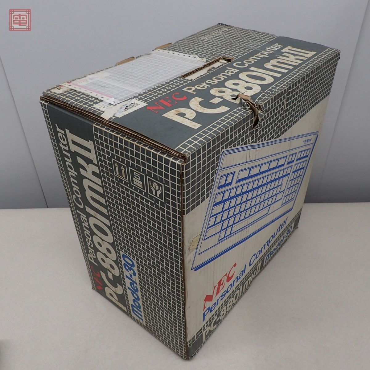 NEC PC-8801mkII model-30 本体 + キーボード 箱説付 日本電気 