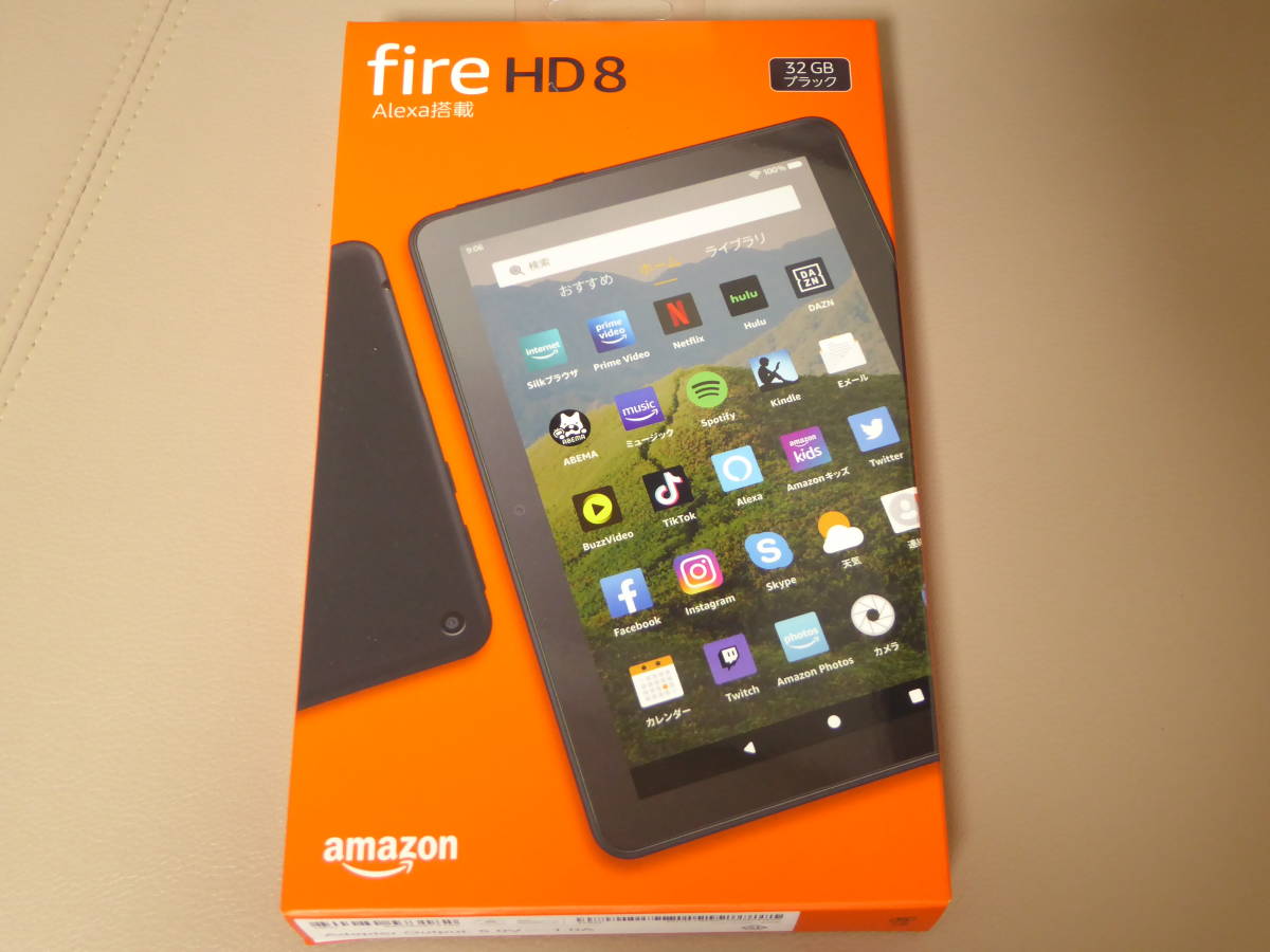 SALE，得価 Amazon Fire HD 8 タブレット ブラック 32GB Alexa 8インチHDディスプレイ 第10世代(本体)｜売買されたオークション情報、yahooの商品情報をアーカイブ公開 - オークファン 本体
