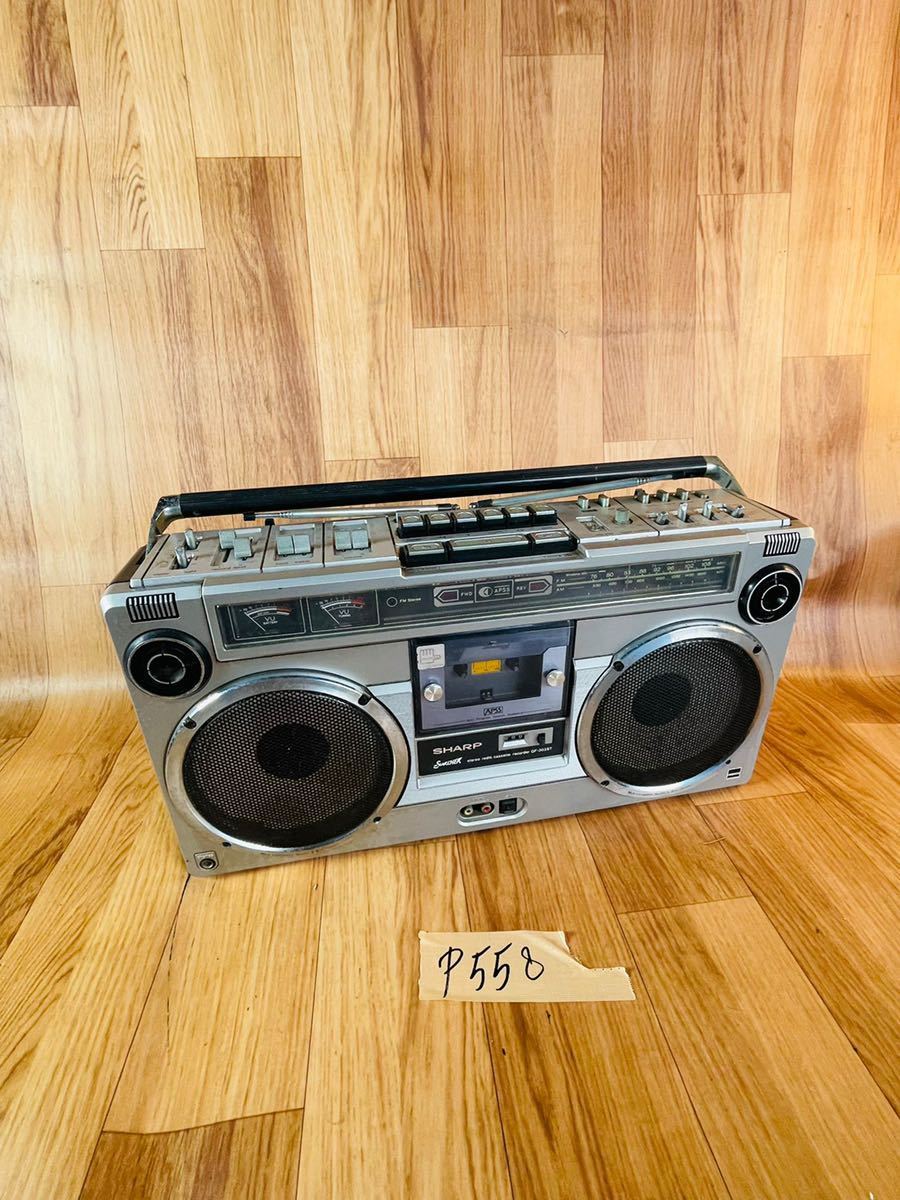 【極美品・動作品】 SHARP GF-303ST ラジカセ　 カセット再生OK シャープ Yahoo!オークション - 「303」ラジカセ (カセットデッキ) の