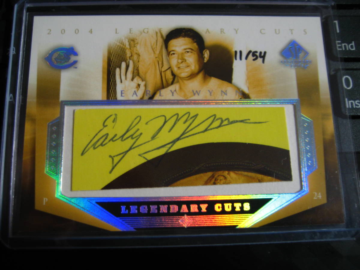 Early Wynn】2004 SP Legendary Cuts /54