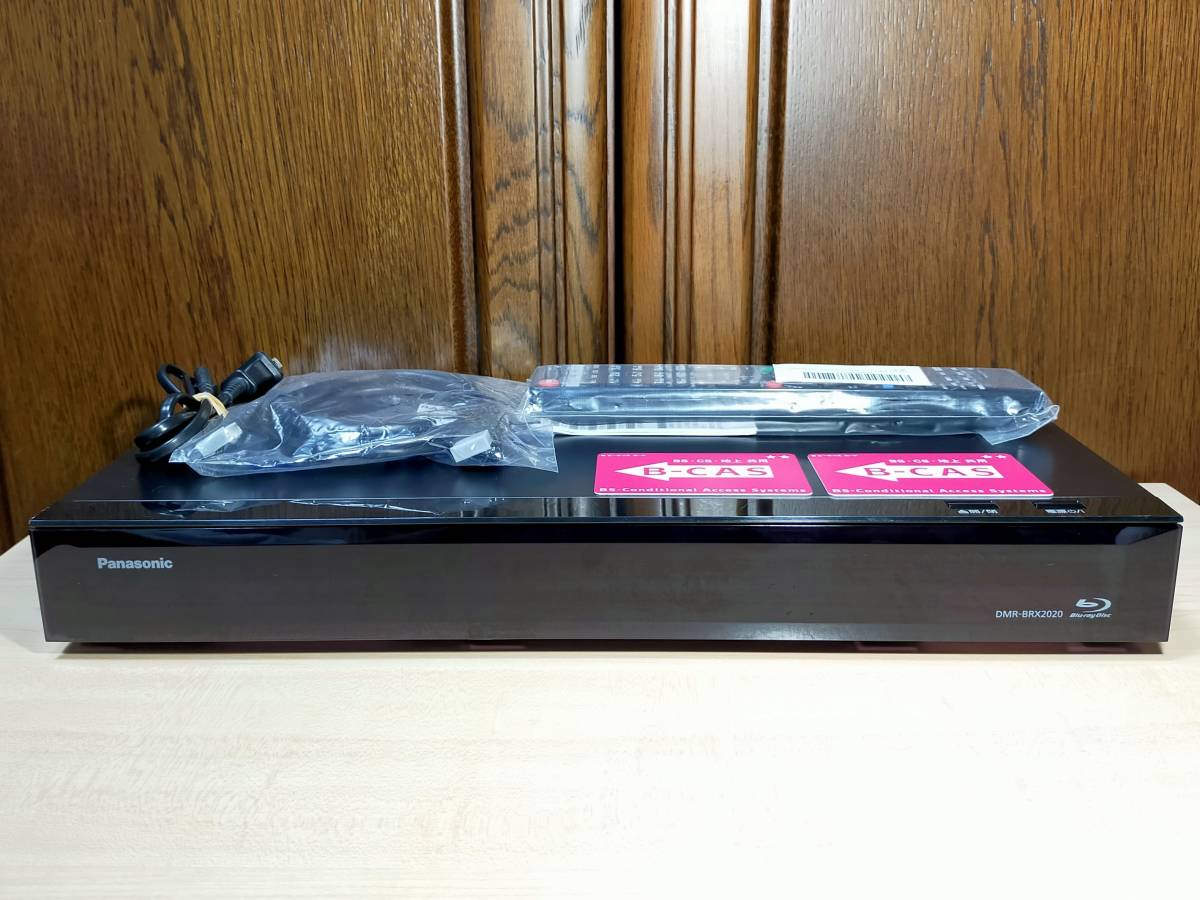 100%新品，格安 Panasonic DMR-BRX2020/2TB/6チャンネル自動録画可/B-CAS リモコン HDMI 電源ケーブル付属/外付けHDD対応/動作良好(パナソニック)｜売買されたオークション情報、yahooの商品情報をアーカイブ公開 - オー パナソニック